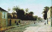 William-Adolphe Bouguereau Urban landscape Spain oil painting artist